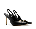 Carmen - Zapatillas de Piel Negras, vista 5
