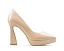 Catalina - Zapatillas de Piel Beige, vista 1