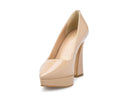 Catalina - Zapatillas de Piel Beige, vista 3