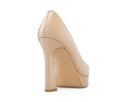 Catalina - Zapatillas de Piel Beige, vista 4