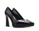 Catalina - Zapatillas de Piel Negras, vista 5