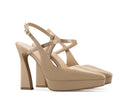Celeste - Zapatillas de Piel Beige, vista 5