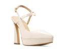 Celeste - Zapatillas de Piel Marfil, vista 2