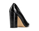 Dafne - Zapatillas de Piel Negras, vista 4