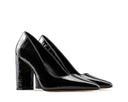Dafne - Zapatillas de Piel Negras, vista 5