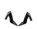 Dafne - Zapatillas de Piel Negras, vista 7