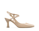Débora - Zapatillas de Piel Beige, vista 1