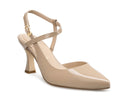 Débora - Zapatillas de Piel Beige, vista 2