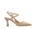 Débora - Zapatillas de Piel Beige, vista 4