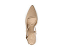 Débora - Zapatillas de Piel Beige, vista 6