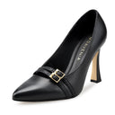 Denisse zapatilla de tacón negro - vista 2
