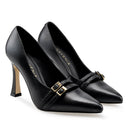 Denisse zapatilla de tacón negro - vista 7