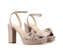 Deva - Tacones de Piel Beige, vista 5