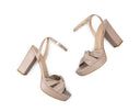 Deva - Tacones de Piel Beige, vista 7
