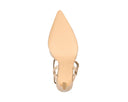 Vanessa zapatilla de piel beige, vista 6