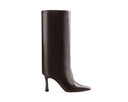Anahí bota de piel chocolate, vista 1