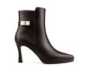 Venus botines de piel chocolate - vista 1