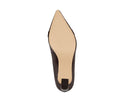 Ámbar zapatillas de piel chocolate, vista 6