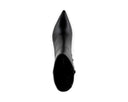 Irelia bota de piel negro, vista 5