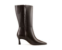 Irelia bota de piel chocolate, vista 4