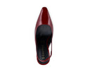Chiara zapatilla de piel roja, vista 5