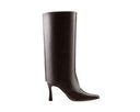 Anahí bota de piel chocolate, vista 4