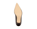 Cossette zapatilla de piel chocolate, vista 6