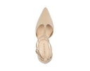 Alana zapatilla de piel charol beige, vista 5