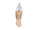 Atenea zapatilla de piel plata, vista 5