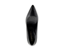 Perla zapatilla de piel negra, vista 5