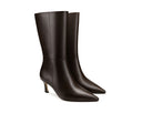 Irelia bota de piel chocolate, vista 7