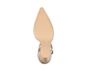 Alana zapatilla de piel charol beige, vista 6