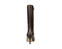 Irelia bota de piel chocolate, vista 3
