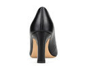 Perla zapatilla de piel negra, vista 3