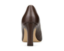 Perla zapatilla de piel chocolate, vista 3