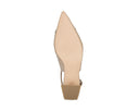 Agnes zapatilla de piel beige, vista 6