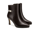 Venus botines de piel chocolate - vista 7