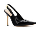 Julia - Zapatillas de Piel Negras
