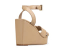 Edith - Plataformas de Piel Beige, vista 4