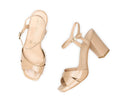 Elia - Tacones de Piel Beige, vista 7