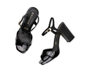 Elia - Tacones de Piel Negros, vista 7