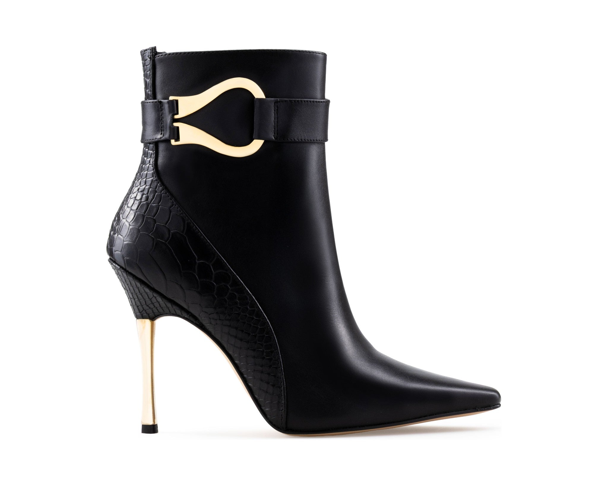 Elisa - Botines de Piel Negros, vista 1