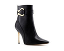 Elisa - Botines de Piel Negros, vista 2