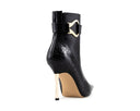 Elisa - Botines de Piel Negros, vista 4