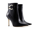 Elisa - Botines de Piel Negros, vista 5