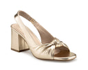 Elsa - Sandalias de Piel Champagne, vista 2