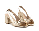 Elsa - Sandalias de Piel Champagne, vista 5