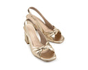 Elsa - Sandalias de Piel Champagne, vista 6