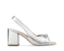 Elsa - Sandalias de Piel Plata, vista 1