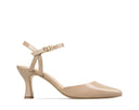 Esmeralda - Zapatillas de Piel Beige, vista 1